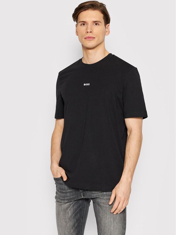 Boss Boss T-shirt Tchup 50473278 Crna Regular Fit