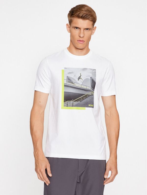 Boss Boss T-shirt Tee 10 50507028 Bijela Regular Fit