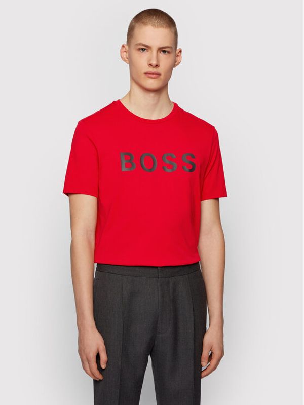Boss Boss T-shirt Tiburt 50430889 Crvena Regular Fit