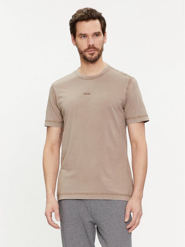 Boss Boss T-shirt Tokks 50502173 Bež Regular Fit