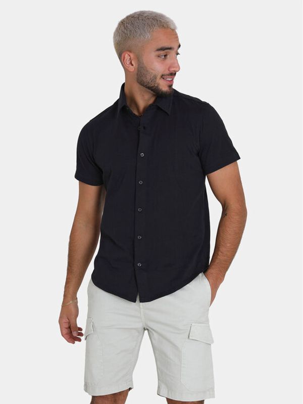 Brave Soul Brave Soul Košulja MSH-230BUCKLEY Crna Regular Fit