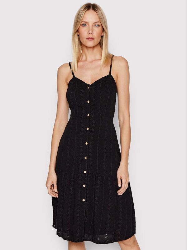 Brave Soul Brave Soul Ljetna haljina LDRW-424KARMABLK Crna Regular Fit