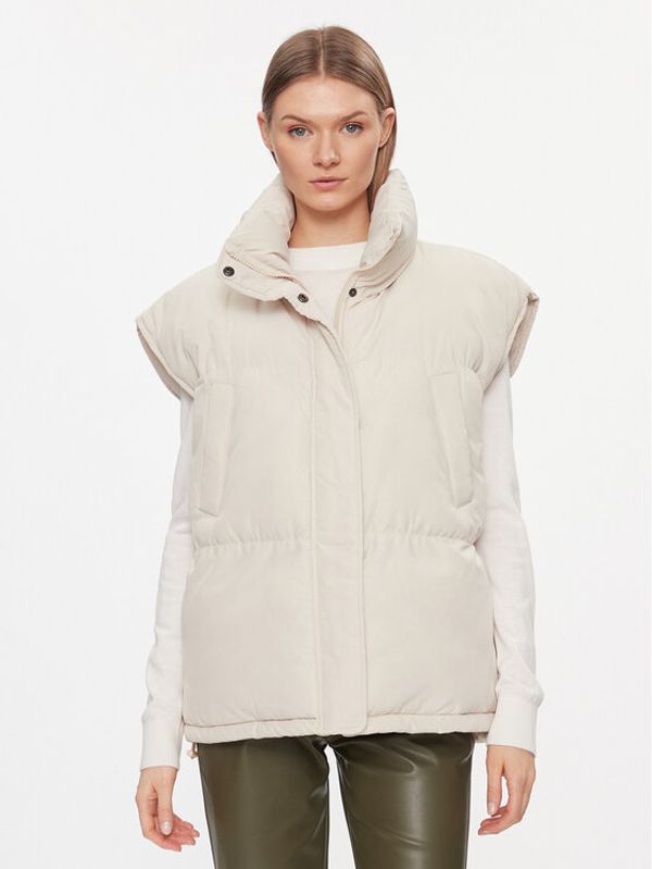 Brave Soul Brave Soul Prsluk LJK-ISACREAM Bež Regular Fit