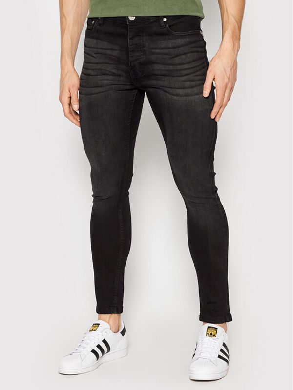 Brave Soul Brave Soul Traperice MJN-MADISON Crna Skinny Fit