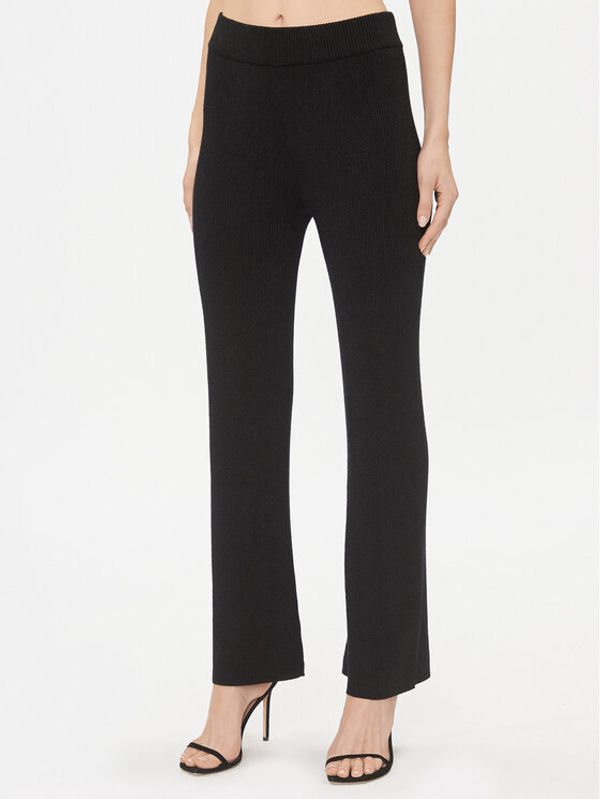 Bruuns Bazaar Bruuns Bazaar Hlače Anemones Lyna BBW3521 Crna Slim Fit