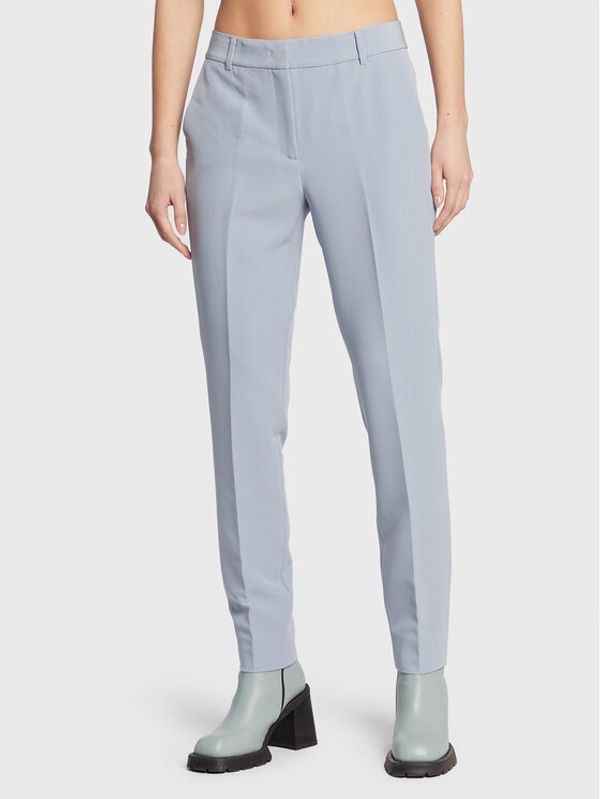 Bruuns Bazaar Bruuns Bazaar Hlače Rubysus BBW3165 Svijetloplava Slim Fit