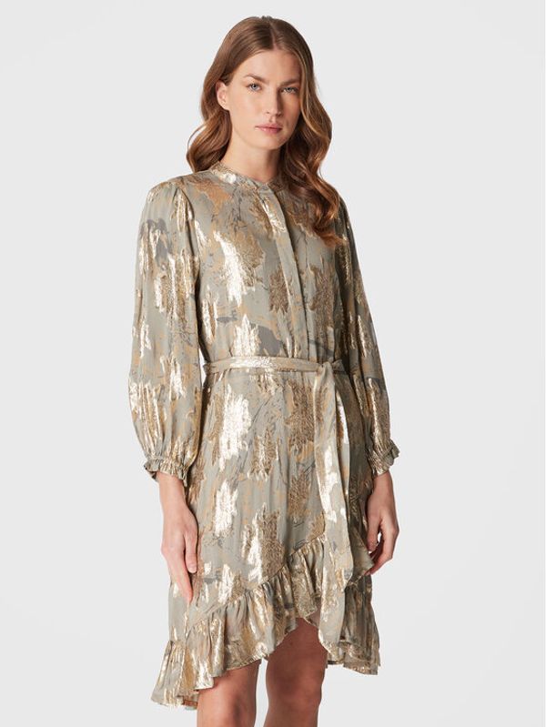 Bruuns Bazaar Bruuns Bazaar Koktel haljina Hollyhock Costes BBW3058 Zelena Regular Fit