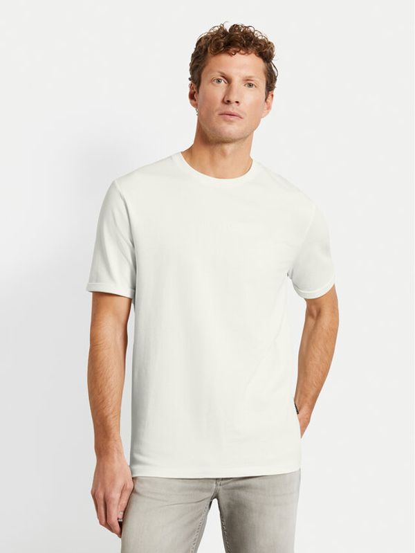 Bugatti Bugatti T-shirt 8350 55024A Bijela Slim Fit
