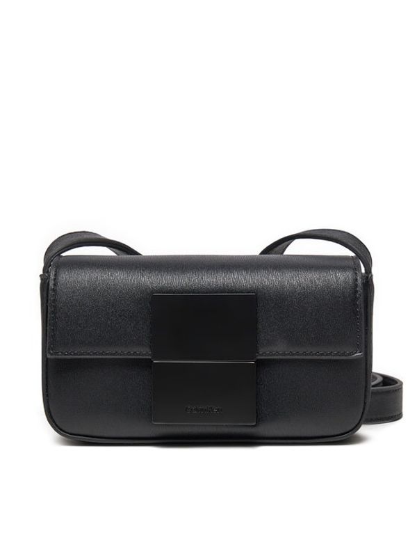 Calvin Klein Calvin Klein Crossover torbica Iconic Plaque Camera Bag S K50K512254 Crna