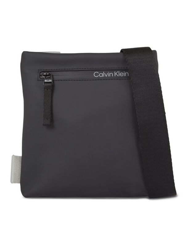 Calvin Klein Calvin Klein Crossover torbica Rubberized Conv Flatpack S K50K510795 Crna