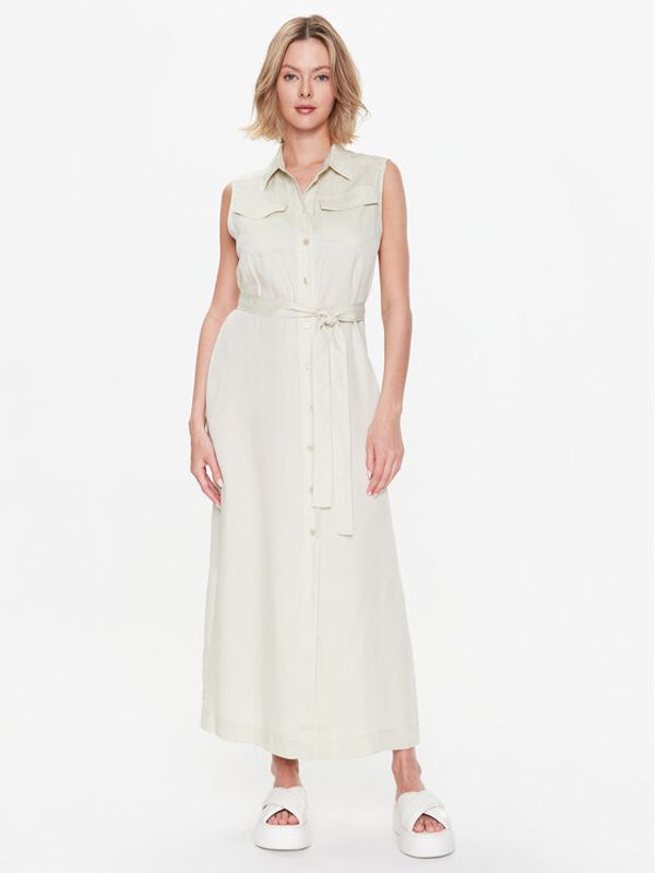 Calvin Klein Calvin Klein Haljina košulja K20K205204 Zelena Regular Fit