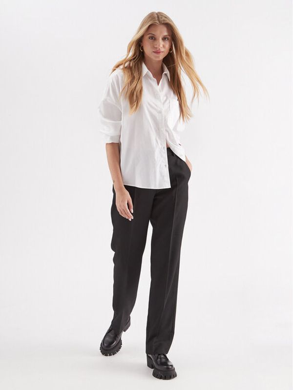 Calvin Klein Calvin Klein Hlače Essential K20K206879 Crna Slim Fit