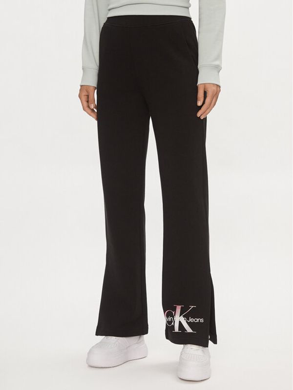 Calvin Klein Jeans Calvin Klein Jeans Donji dio trenerke Diffused Monologo J20J223422 Crna Regular Fit