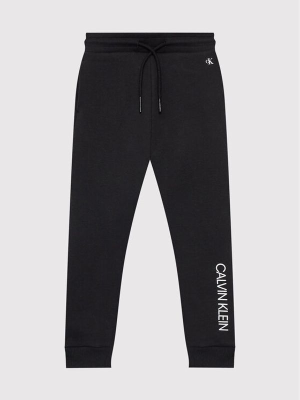 Calvin Klein Jeans Calvin Klein Jeans Donji dio trenerke Institutional IB0IB00954 Crna Regular Fit
