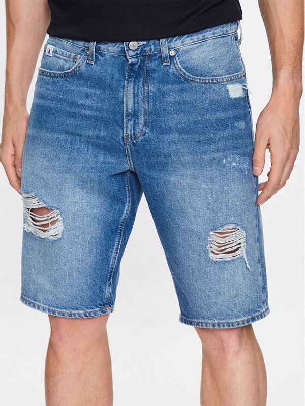 Calvin Klein Jeans Calvin Klein Jeans Kratke traperice J30J322791 Plava Regular Fit