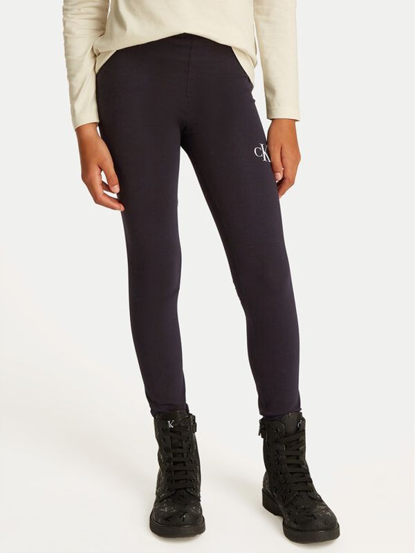 Calvin Klein Jeans Calvin Klein Jeans Leggings IG0IG02137 M Crna Slim Fit
