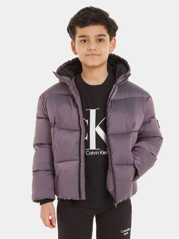 Calvin Klein Jeans Calvin Klein Jeans Pernata jakna Hyper Two Tone IB0IB01818 Ljubičasta Regular Fit