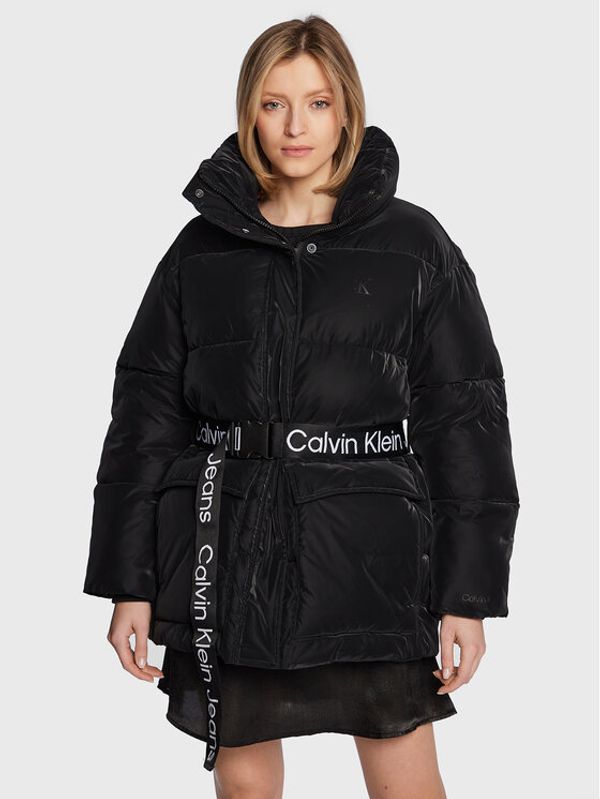 Calvin Klein Jeans Calvin Klein Jeans Pernata jakna J20J219845 Crna Oversize