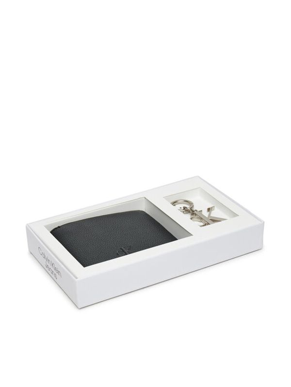 Calvin Klein Jeans Calvin Klein Jeans Poklon set Gift Bifold W/Coin & Key Fob K50K512101 Crna
