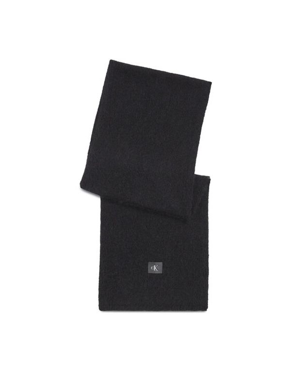 Calvin Klein Jeans Calvin Klein Jeans Šal Minimal Monogram Textured Scarf K60K611264 Crna
