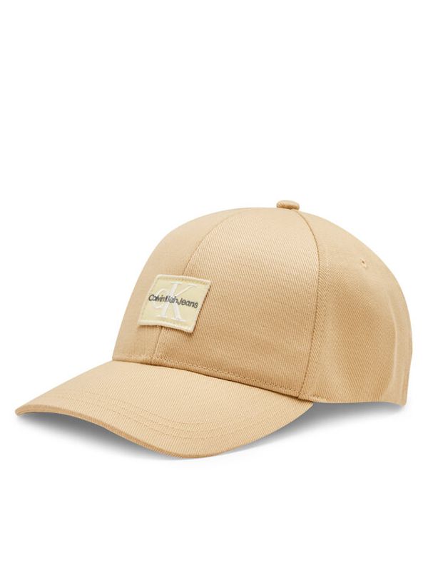 Calvin Klein Jeans Calvin Klein Jeans Šilterica Mono Logo Patch Cap K60K612381 Bež