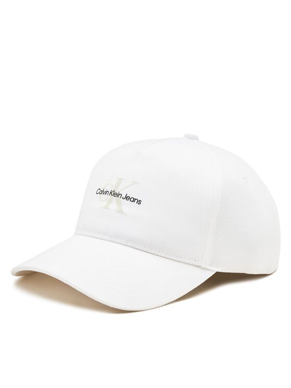 Calvin Klein Jeans Calvin Klein Jeans Šilterica Mono Logo Print Cap K50K512140 Bijela