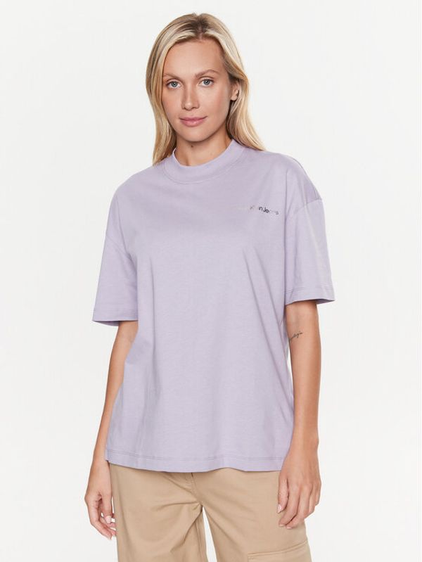 Calvin Klein Jeans Calvin Klein Jeans T-shirt J20J221367 Ljubičasta Regular Fit