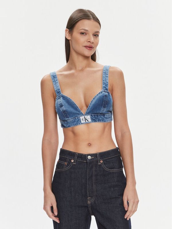 Calvin Klein Jeans Calvin Klein Jeans Top J20J222475 Plava Slim Fit