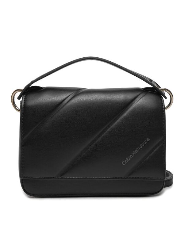 Calvin Klein Jeans Calvin Klein Jeans Torbica Quilted Roxy Flap C820 K60K612371 Crna