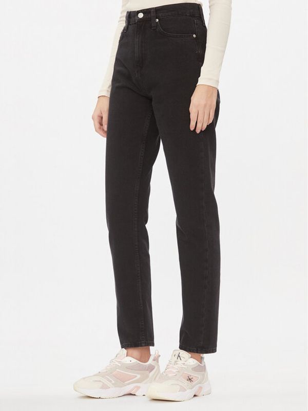 Calvin Klein Jeans Calvin Klein Jeans Traperice Authentic J20J222118 Crna Straight Fit
