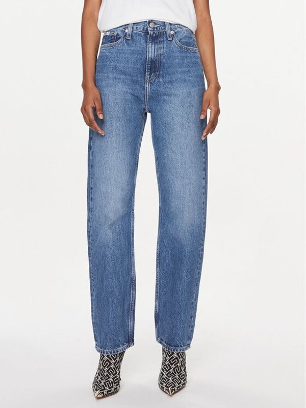 Calvin Klein Jeans Calvin Klein Jeans Traperice J20J221244 Plava Straight Fit