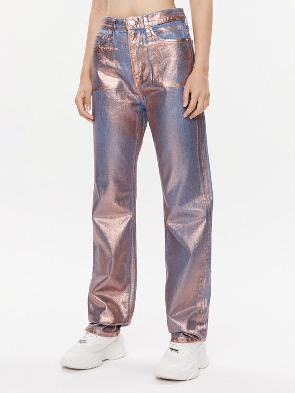 Calvin Klein Jeans Calvin Klein Jeans Traperice J20J222205 Plava Straight Fit