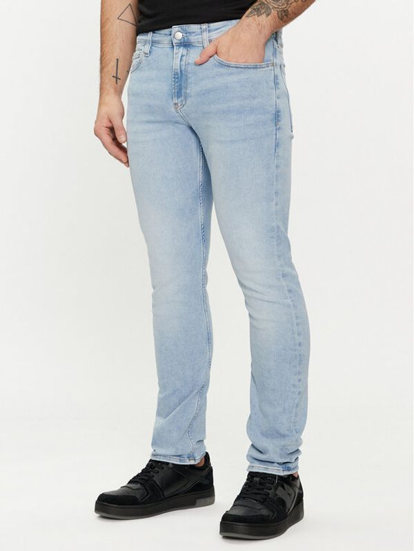 Calvin Klein Jeans Calvin Klein Jeans Traperice J30J324852 Plava Slim Fit