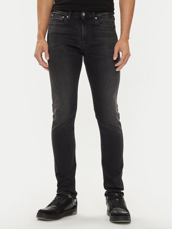 Calvin Klein Jeans Calvin Klein Jeans Traperice J30J325743 Crna Skinny Fit