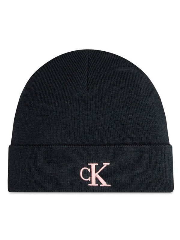 Calvin Klein Calvin Klein Kapa Monogram Embro K60K612319 Crna