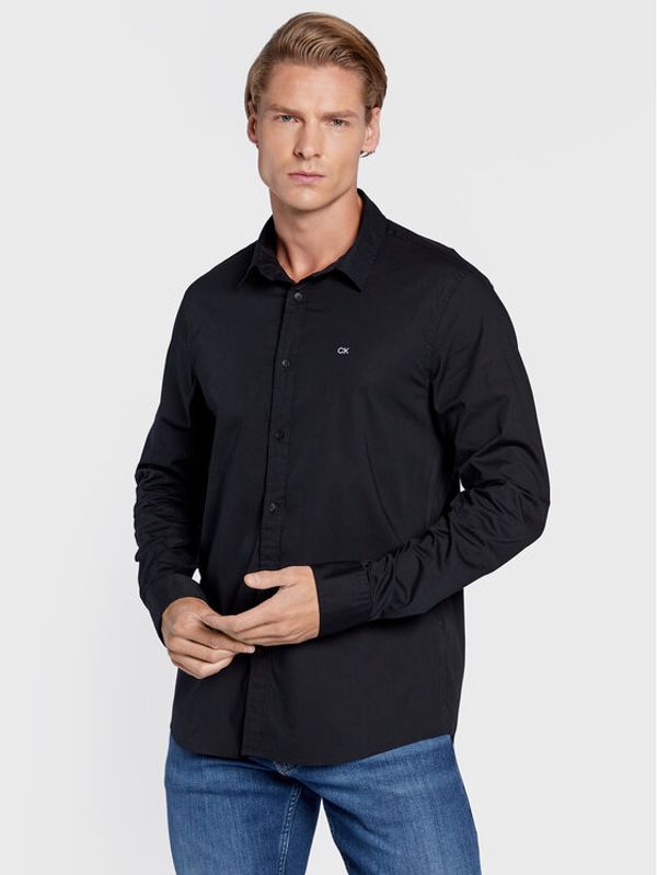 Calvin Klein Calvin Klein Košulja K10K110856 Crna Slim Fit