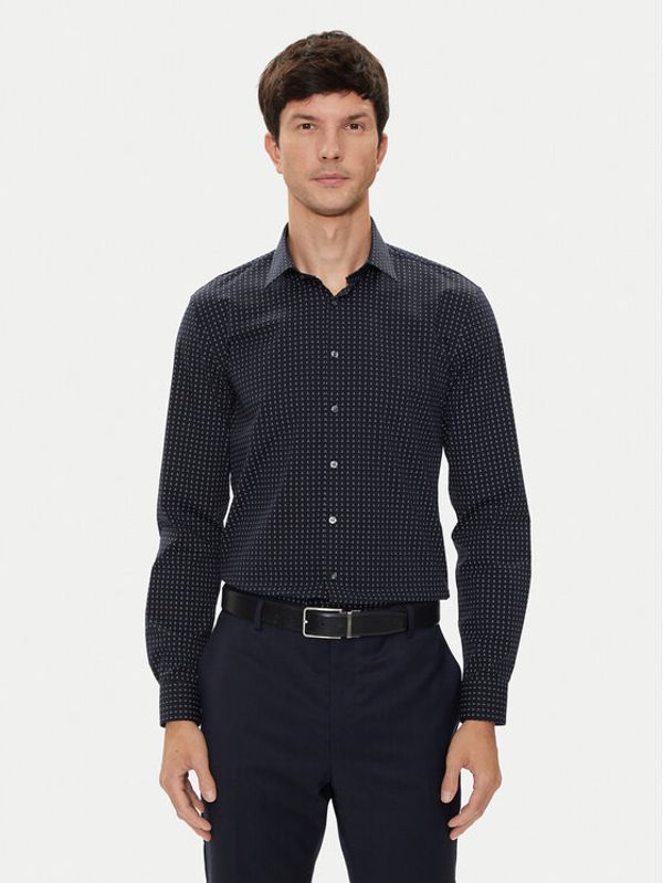 Calvin Klein Calvin Klein Košulja K10K113163 Tamnoplava Slim Fit