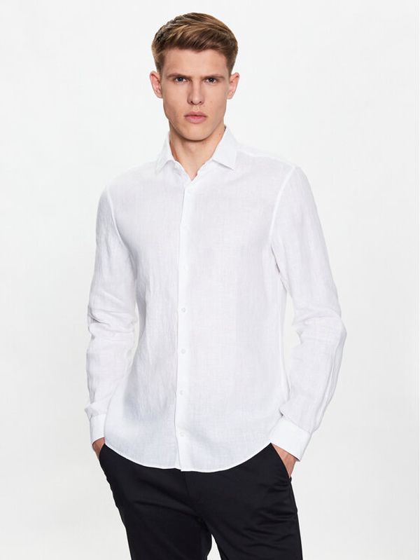 Calvin Klein Calvin Klein Košulja Solid K10K109286 Bijela Slim Fit