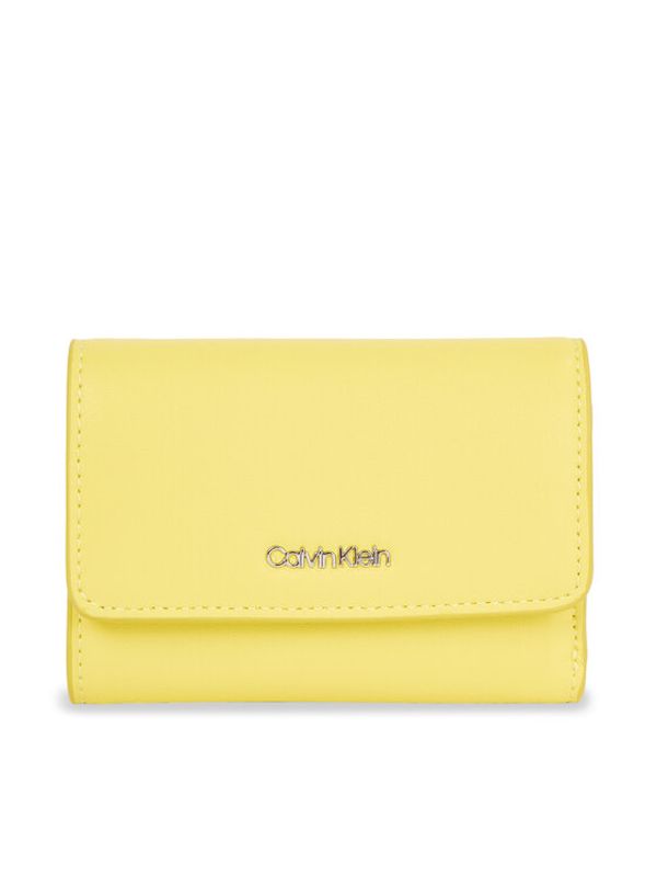 Calvin Klein Calvin Klein Mali ženski novčanik Ck Must Small Trifold K60K611934 Žuta