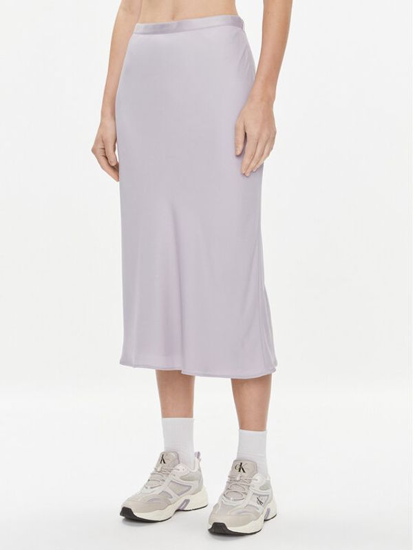 Calvin Klein Calvin Klein Midi suknja K20K203514 Ljubičasta Regular Fit