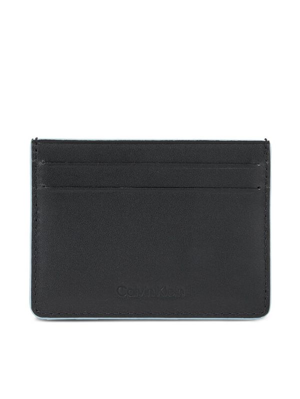 Calvin Klein Calvin Klein Muški novčanik Ck Edge Ccholder 6Cc K50K510876 Crna