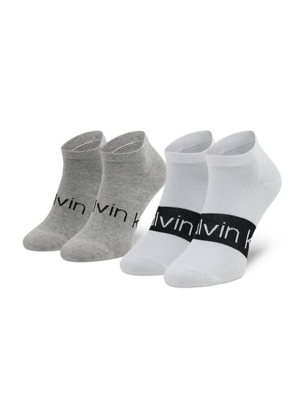 Calvin Klein Calvin Klein Set od 2 para muških čarapa 701218712 Siva