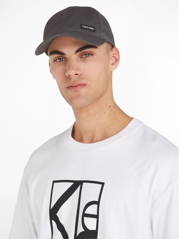 Calvin Klein Calvin Klein Šilterica Essential Patch Bb Cap K50K510487 Siva