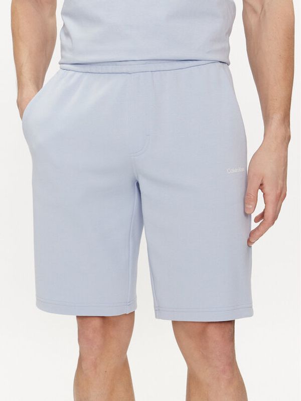 Calvin Klein Calvin Klein Sportske kratke hlače Micro Logo K10K111208 Plava Regular Fit