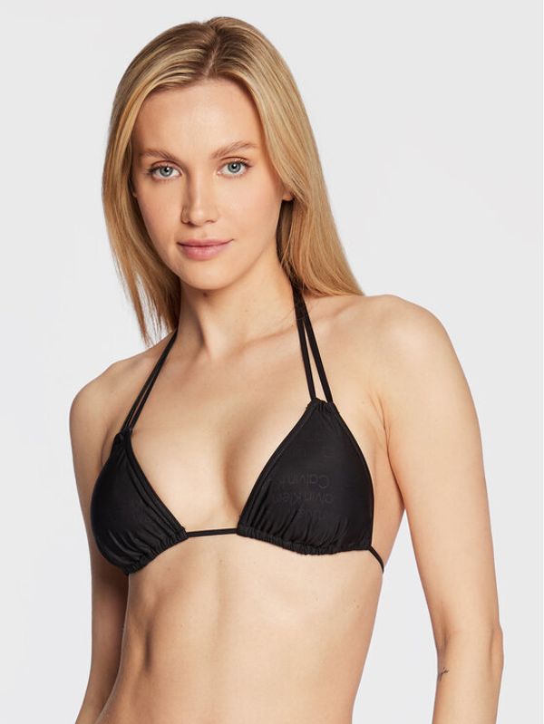 Calvin Klein Swimwear Calvin Klein Swimwear Gornji dio kupaćeg kostima KW0KW01896 Crna
