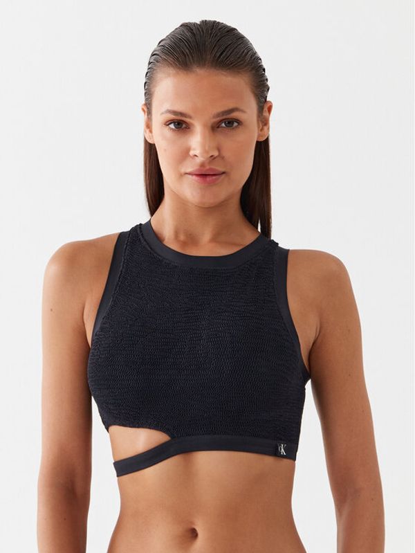Calvin Klein Swimwear Calvin Klein Swimwear Gornji dio kupaćeg kostima KW0KW02208 Crna