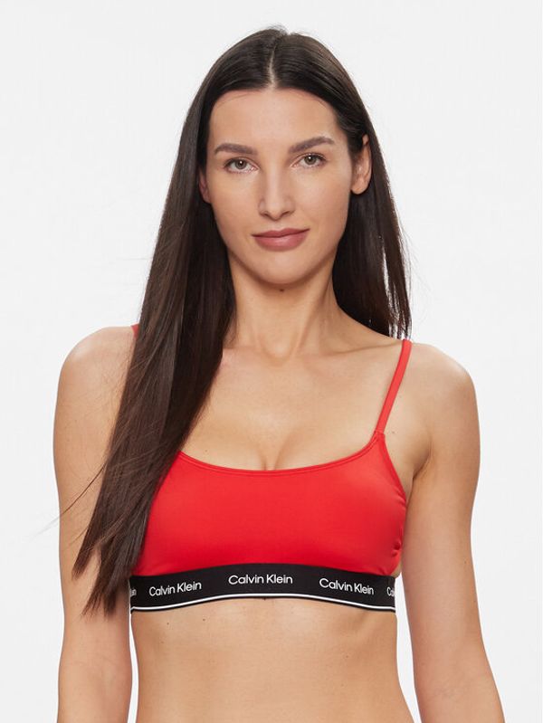Calvin Klein Swimwear Calvin Klein Swimwear Gornji dio kupaćeg kostima KW0KW02425 Crvena