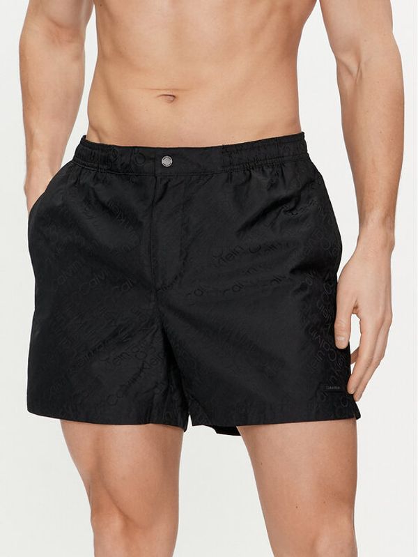 Calvin Klein Swimwear Calvin Klein Swimwear Kupaće gaće i hlače KM0KM00943 Crna Regular Fit