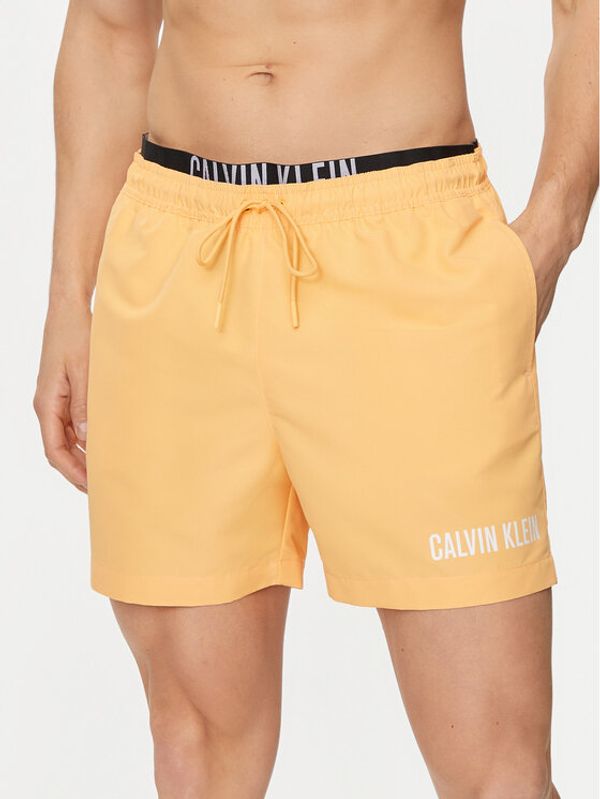 Calvin Klein Swimwear Calvin Klein Swimwear Kupaće gaće i hlače KM0KM00992 Narančasta Regular Fit