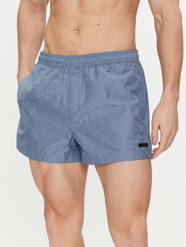 Calvin Klein Swimwear Calvin Klein Swimwear Kupaće gaće i hlače KM0KM01000 Plava Regular Fit